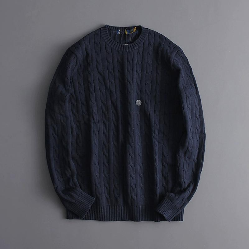 10 colors new unisex long sleeve crewneck twist sweater loose knit