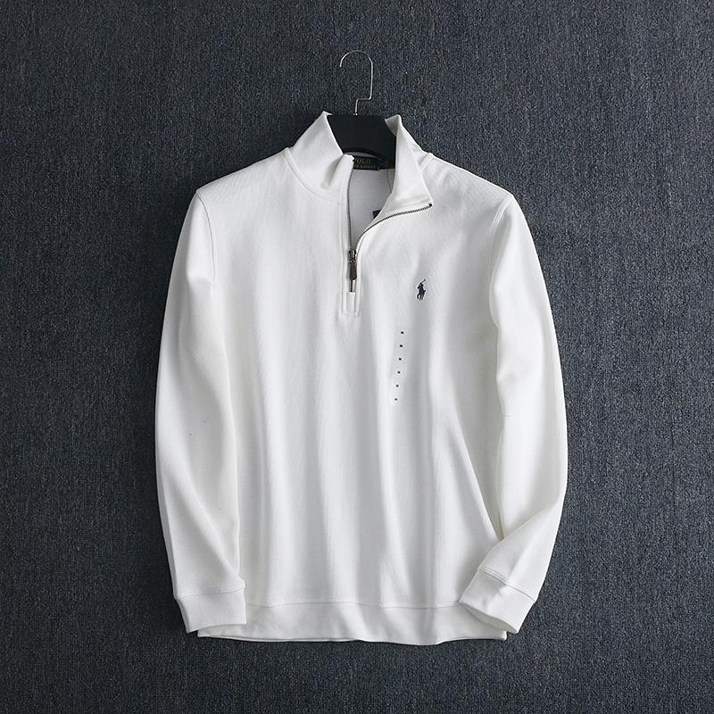 New men's knit half chest zip pullover sweater sweater comfortable wild